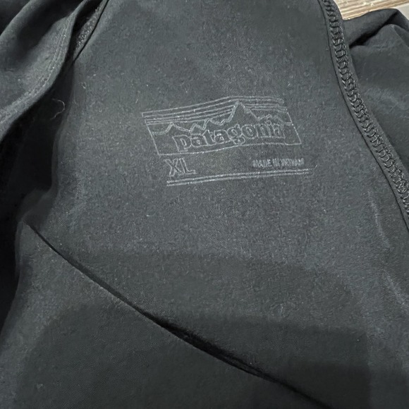 Patagonia Fleetwith Dress Cross-Back Tank Pockets Drawstring XL Black Active - Picture 4 of 6